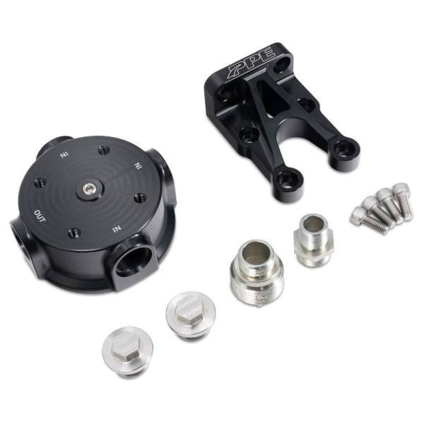 PPE Power Oil Filter Mount Aluminum Billet - 114002100 thumbnail 2