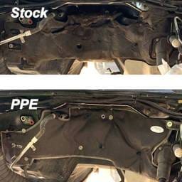 PPE Power Heat / Sound Insulator Firewall - 2001-2007 GM 6.6L Duramax - Black - 149000105