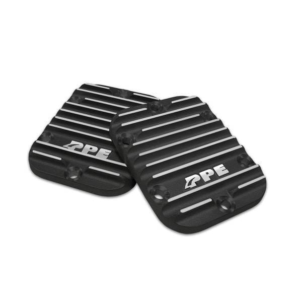 PPE Power PTO Side Plate Covers (Pair) Cast Alum - Brushed - 128060010