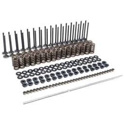 PPE Power Intake & Exhaust Valves and Conical Valve Springs (Beehive) Kit Complete - GM 6.6L Duramax 2001-2016 - 110090080