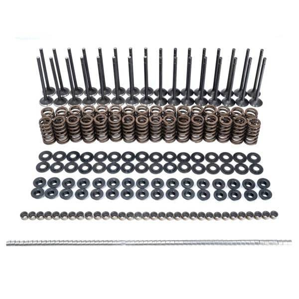 PPE Power Intake & Exhaust Valves and Conical Valve Springs (Beehive) Kit Complete - GM 6.6L Duramax 2001-2016 - 110090080 thumbnail 3