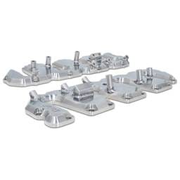 PPE Power Valve Cover Kit - Polished w/ Pillars - GM 6.6L Duramax 2004.5-2010 - 118021230