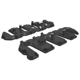 PPE Power Valve Cover Kit - Black w/ Pillars - GM 6.6L Duramax 2004.5-2010 - 118021220