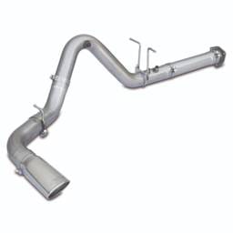 PPE Power Exhaust Kit 304 SS 4" DPF-Back w/Tip Raw/Pol 2007.5-2017 GM 6.6L Duramax - 117010350