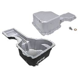 PPE Power Engine Oil Pan - GM 6.6L Duramax 2017-2019 L5P - Black - 114053020