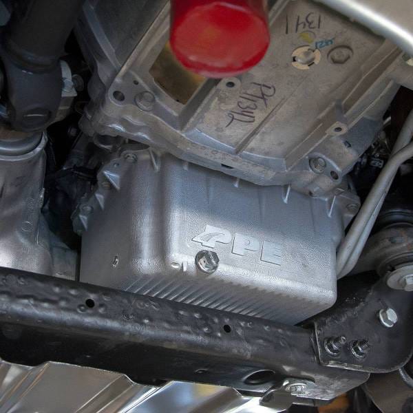 PPE Power Engine Oil Pan - GM 6.6L Duramax 2017-2019 L5P - Black - 114053020 thumbnail 3