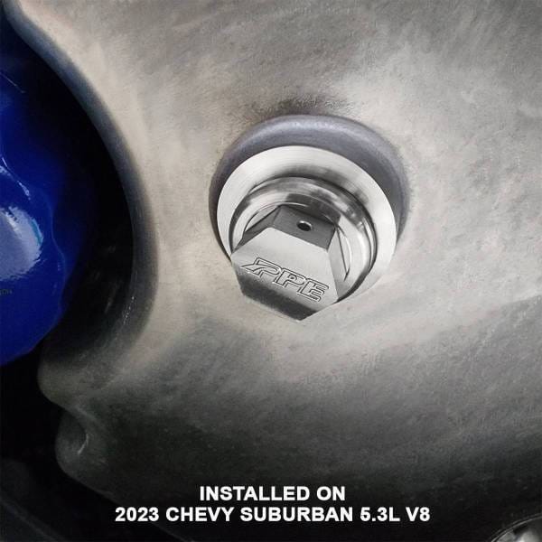 PPE Power M12-1.75 x 25mmL Magnetic Drain Plug - 6.6L GM Duramax 2017-2025 L5P OEM Oil Pan - 114052201 thumbnail 5