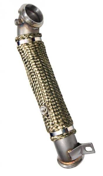 PPE Power Down Pipe - 3" 304 Stainless Steel - GM 6.6L Duramax 2500/3500 HD 2011-2015 - 117000600