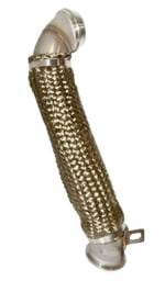PPE Power Down Pipe - 3" 304 Stainless Steel - GM 6.6L Duramax 2500/3500 HD 2004.5-2010  - 117000500