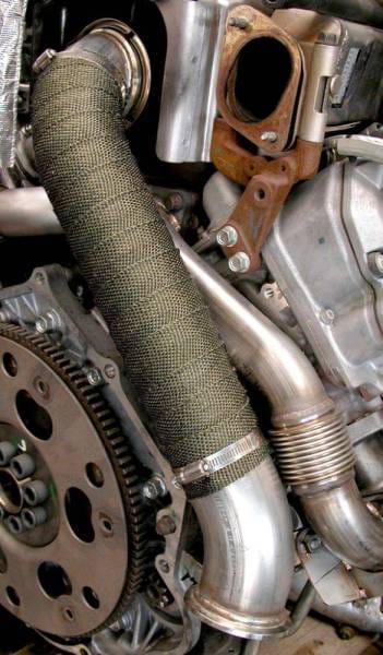 PPE Power Down Pipe - 3" 304 Stainless Steel - GM 6.6L Duramax 2500/3500 HD 2004.5-2010  - 117000500 thumbnail 2