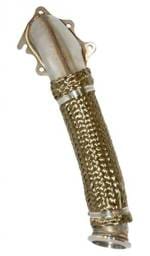 PPE Power Down Pipe - 3" 304 Stainless Steel - GM 6.6L Duramax 2500/3500 HD 2002-2004 California - 117000424