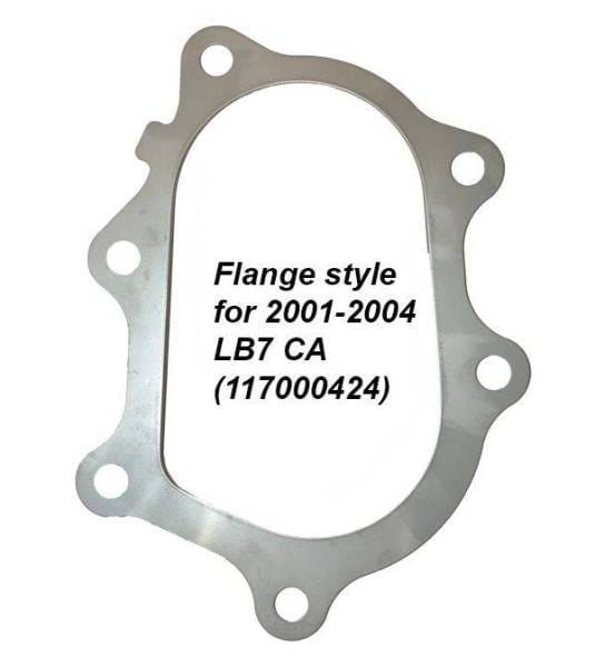 PPE Power Down Pipe - 3" 304 Stainless Steel - GM 6.6L Duramax 2500/3500 HD 2002-2004 California - 117000424 thumbnail 4