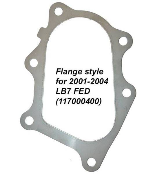 PPE Power Down Pipe - 3" 304 Stainless Steel - GM 6.6L Duramax 2500/3500 HD 2001-2004  LB7 Federal - 117000400 thumbnail 4