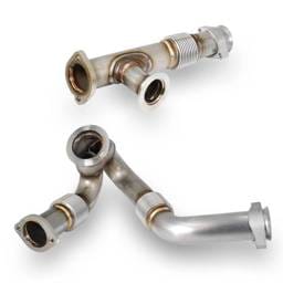 PPE Power OEM Performance Up-Pipes - Ford 6.0L Powerstroke 2003.5-2004 use with round EGR cooler - 316119503