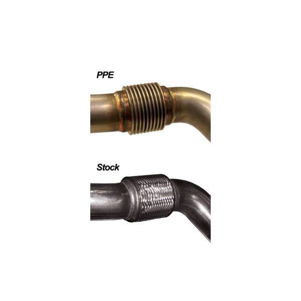 PPE Power OEM Performance Up-Pipes - Ford 6.0L Powerstroke 2003.5-2004 use with round EGR cooler - 316119503 thumbnail 2