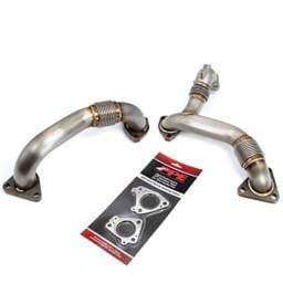 PPE Power Up-Pipe Set 2011-2016 GM 6.6L Duramax LML w/EGR (For OEM Exh Man) - 116121115