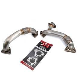 PPE Power Up-Pipe Set - GM 6.6L Duramax 2006-2007 LBZ w/EGR (For OEM Exh Man) - 116120607