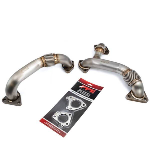 PPE Power Up-Pipe Set - GM 6.6L Duramax 2006-2007 LBZ w/EGR (For OEM Exh Man) - 116120607