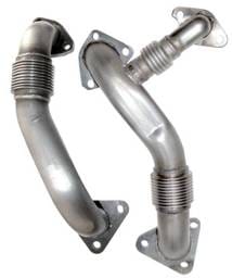 PPE Power Up-Pipe Set - GM 6.6L Duramax 2004.5-2005 LLY w/EGR (For OEM Exh Man) - 116120405