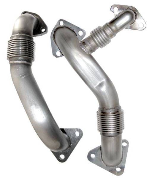PPE Power Up-Pipe Set - GM 6.6L Duramax 2004.5-2005 LLY w/EGR (For OEM Exh Man) - 116120405