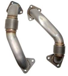 PPE Power OEM Length Replacement High Flow Up-Pipes - GM 6.6L Duramax 2001-2004 Federal/ 2001 California - LB7 - 116120000