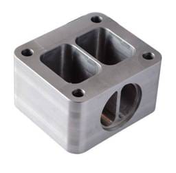 PPE Power T4 Riser Block - GM 6.6L Duramax with Wastegate Port 2-3/8” Height - 116006059