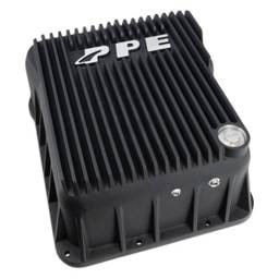 PPE Power Allison 1000/2000/2400 Series Deep Transmission Pan - GM 2500/3500/4500/5500 HD 2001-2019 - Black - 128051020