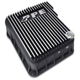 PPE Power Allison 1000/2000/2400 Series Deep Transmission Pan - GM 2500/3500/4500/5500 HD 2001-2019 - Brushed - 128051010