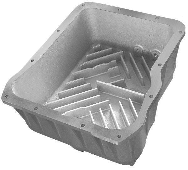 PPE Power Allison 1000/2000/2400 Series Deep Transmission Pan - GM 2500/3500/4500/5500 HD 2001-2019 - Raw - 128051000 thumbnail 4