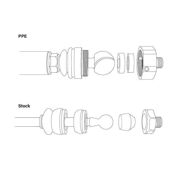 PPE Diesel HD Tie Rod Kit Stage 3 GM 11-16 - 158031511 thumbnail 13