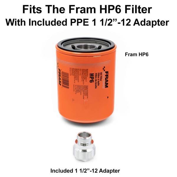 PPE Power Remote Oil Filter Mount Kit - Polished 304 Stainless Steel - 114002000 thumbnail 4