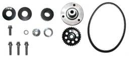 PPE Power Pump Drive Kit (Pulleys and Belt) for Dry Sump Pump 2001-2016 GM 6.6L Duramax - 114051200