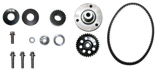 PPE Power Pump Drive Kit (Pulleys and Belt) for Dry Sump Pump 2001-2016 GM 6.6L Duramax - 114051200