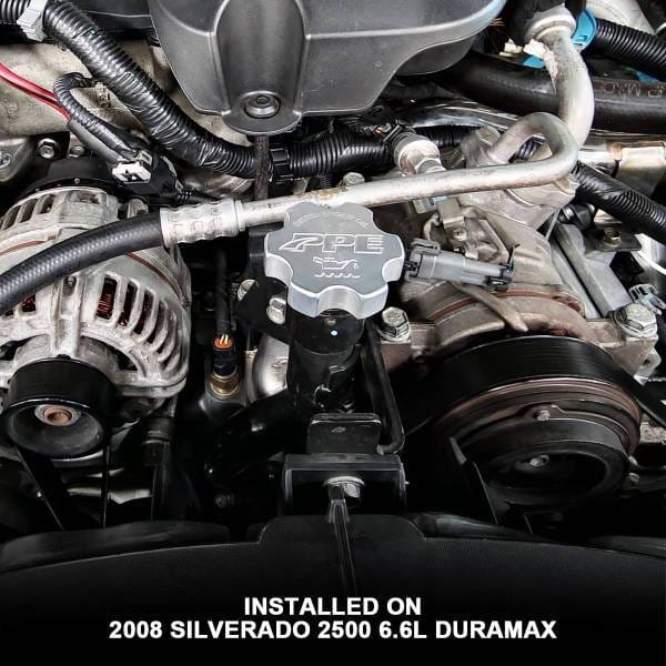 PPE Power Oil Fill Cap - Diesel Engine Oil - Billet Aluminum 2001-2016 GM 6.6L Duramax - 114003000 thumbnail 7