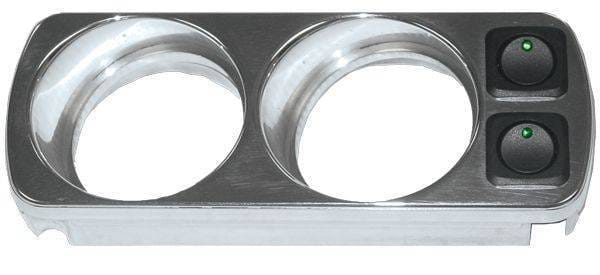 PPE Power 2G OH Gauge Mount Brushed w/ Switch - 148003100