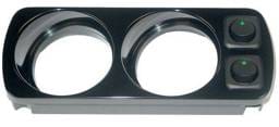 PPE Power 2G OH Gauge Mount Black w/ Switch - 148002100