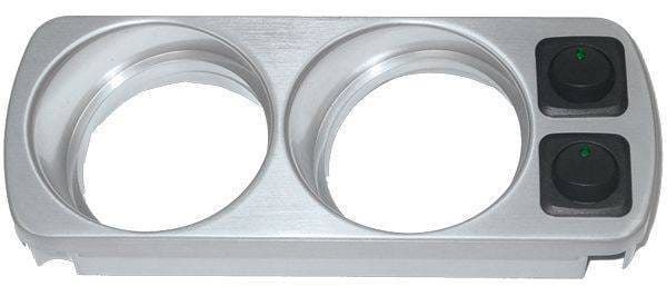 PPE Power 2G OH Gauge Mount Polished w/ Switch - 148001100