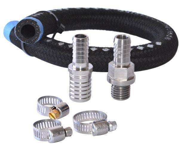 PPE Power CP3 Pump Fuel Feed Line Kit 1/2" With Inlet Fitting - GM 6.6L Duramax 2001-2010 - 113060902