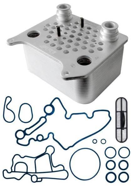 PPE Power Oil Cooler w/ Gasket Kit - Ford 6.0L Powerstroke 2003-2007 - 314030310