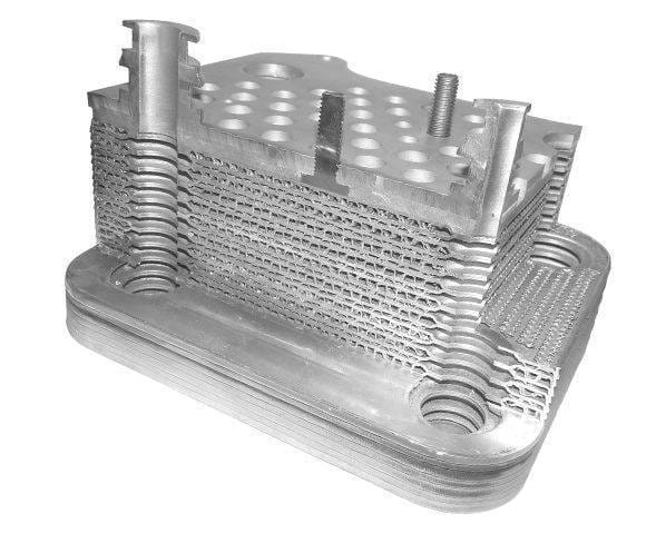 PPE Power Oil Cooler w/ Gasket Kit - Ford 6.0L Powerstroke 2003-2007 - 314030310 thumbnail 3