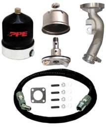 PPE Power Oil Centrifuge Filtration Kit 2001-2005 GM 6.6L Duramax 2500HD/3500HD - 114010000