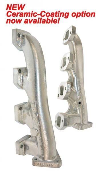 PPE Power High Flow Exhaust Manifolds and Up-Pipes Kit - 2004.5-2005 GM 6.6L LLY California Emissions - Raw - 116111400 thumbnail 7