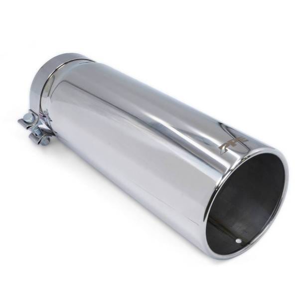PPE Power Exhaust Tip Stainless - GM 6.6L Duramax 2015-2025 - Polished - 117021500