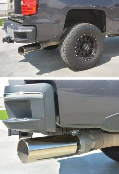 PPE Power Exhaust Tip Stainless - GM 6.6L Duramax 2015-2025 - Polished - 117021500 thumbnail 4