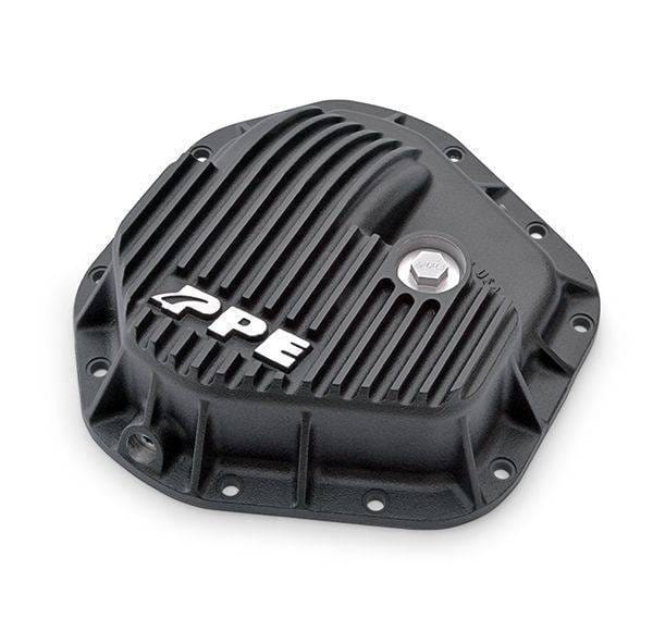 PPE Diesel Heavy Duty Cast Aluminum Front Differential Cover Ford Dana 50/60 Early 80S To Present F250/F350 Black - 338041020