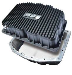 PPE Power Engine Oil Pan - Ford 6.7L 2011-2025 - Heavy-Duty Cast Aluminum - Black - 314052120