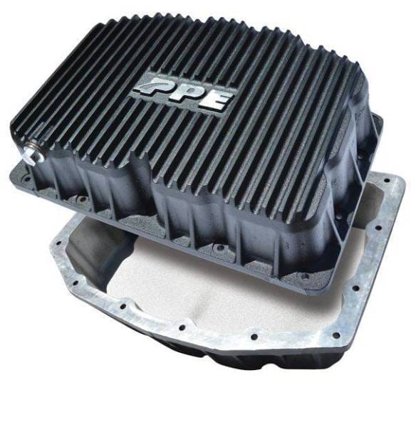 PPE Power Engine Oil Pan - Ford 6.7L 2011-2025 - Heavy-Duty Cast Aluminum - Black - 314052120