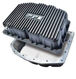 PPE Power Engine Oil Pan - Ford 6.7L 2011-2025 - Heavy-Duty Cast Aluminum - Brushed - 314052110