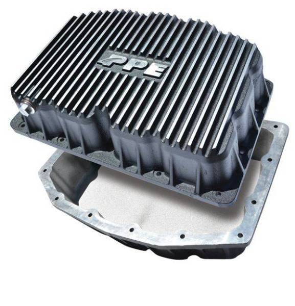 PPE Power Engine Oil Pan - Ford 6.7L 2011-2025 - Heavy-Duty Cast Aluminum - Brushed - 314052110