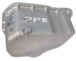 PPE Power High-Capacity Cast Aluminum Deep Engine Oil Pan - GM 6.6L Duramax (18 Hole) 2011-2016 - Raw - 114052100